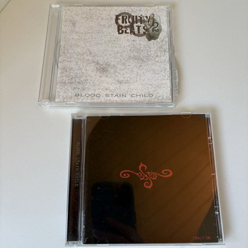 Blood Stain Child - Fruity Beats 2 (2008 Japan RARE) + Idolator (2007 Spain) CDs