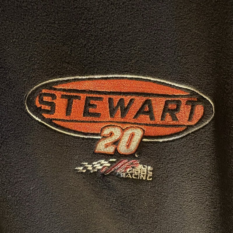 Tony Stewart #20 NASCAR Chase Authentics Fleece Pullover Jacket Men’s Large NWT