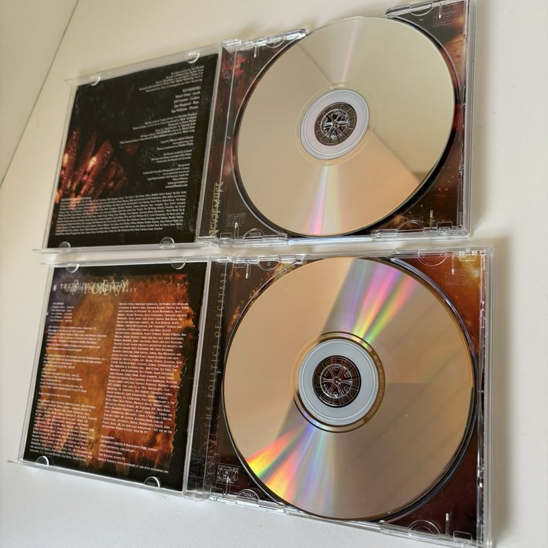Nevermore 2 CD Lot Self-Titles + The Politics of Ecstasy - 2006 Century Media