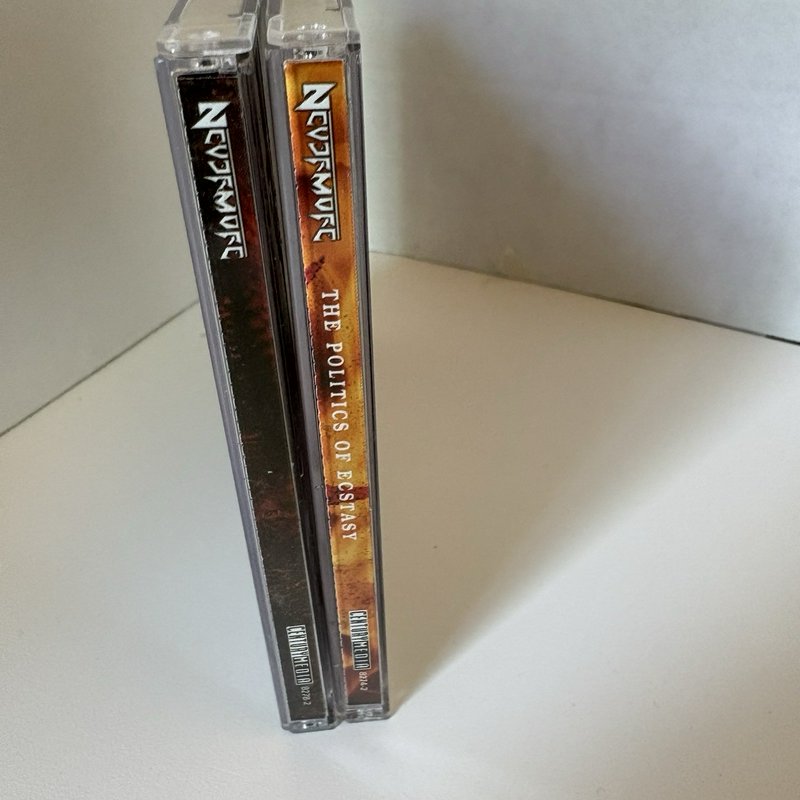 Nevermore 2 CD Lot Self-Titles + The Politics of Ecstasy - 2006 Century Media