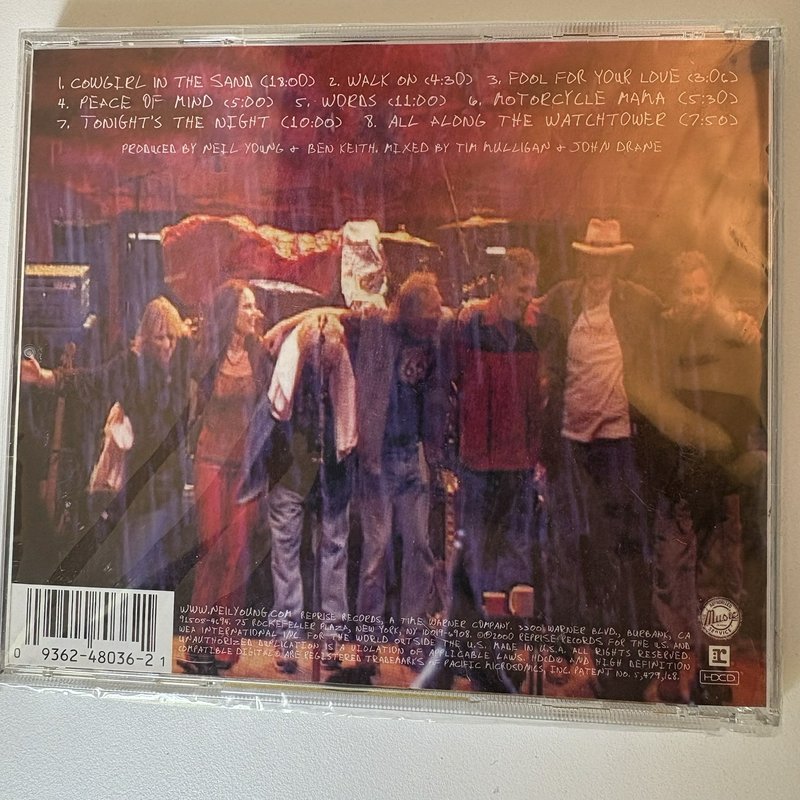 Neil Young – Road Rock V 1 Friends & Relatives CD (2000, Reprise) Sealed