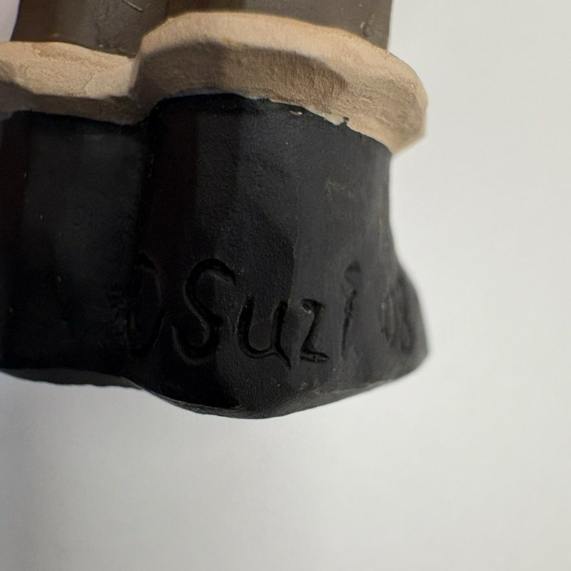 Suzi Christmas Figurines Lot of 2 – Snowmen with Cats Whimsical Holiday Decor