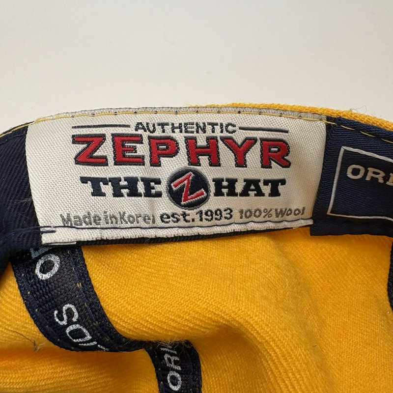 Vintage Georgia Tech Yellow Jackets Zephyr “Buzz” Wool Fitted Hat – Size 7
