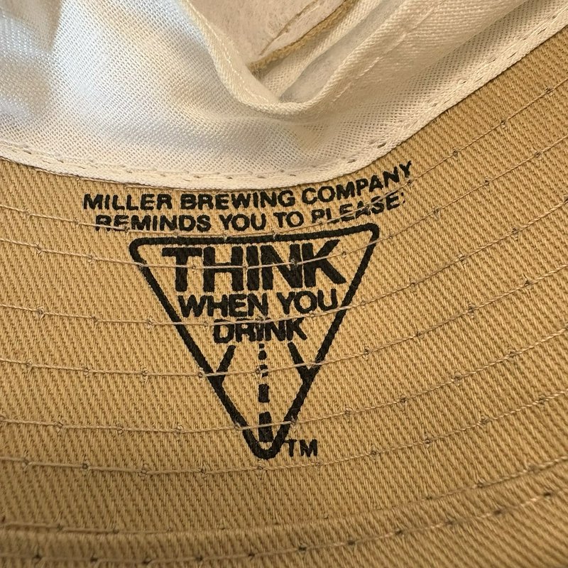 Baltimore Orioles 40th Anniversary 1994 Miller Lite HTS Promo Bucket Hat Medium