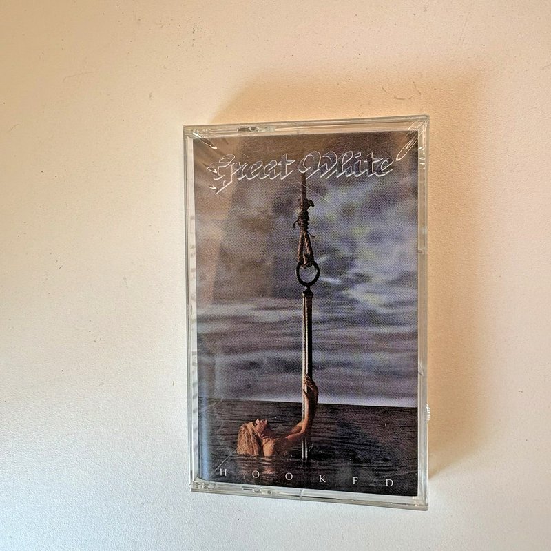 Great White – Hooked Cassette Tape 1991 Capitol C4-95330 Sealed New Hard Rock