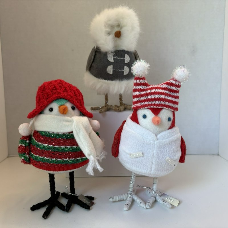 Target Wondershop Featherly Friends Birds Lot of 3 – Aquilo, Razzle, Alder -Tags