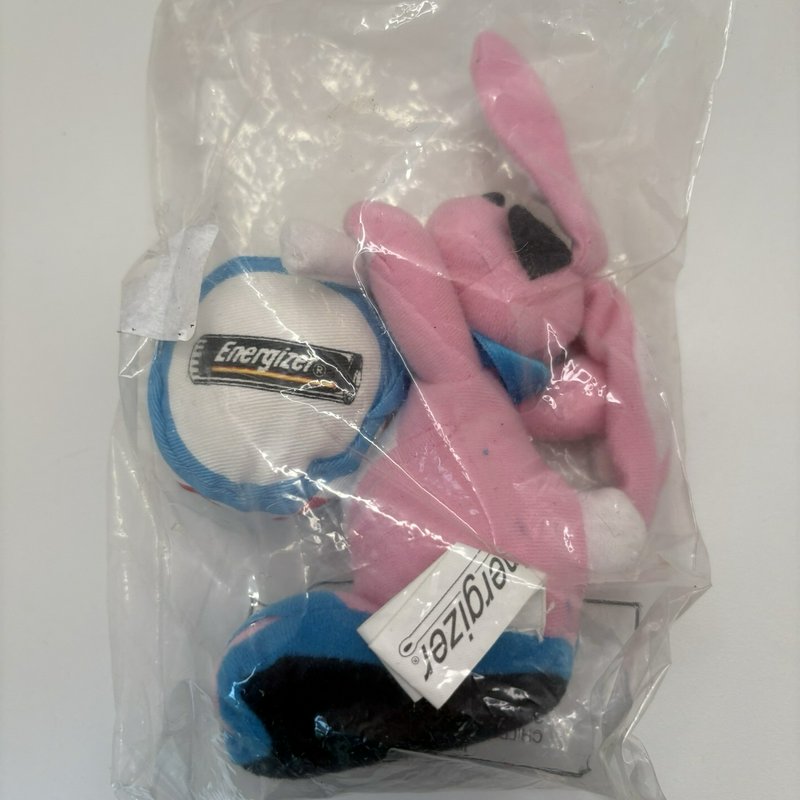 Vintage Energizer Bunny Lot – 1993 Christmas Stocking Plush + 1997 Plush NIP
