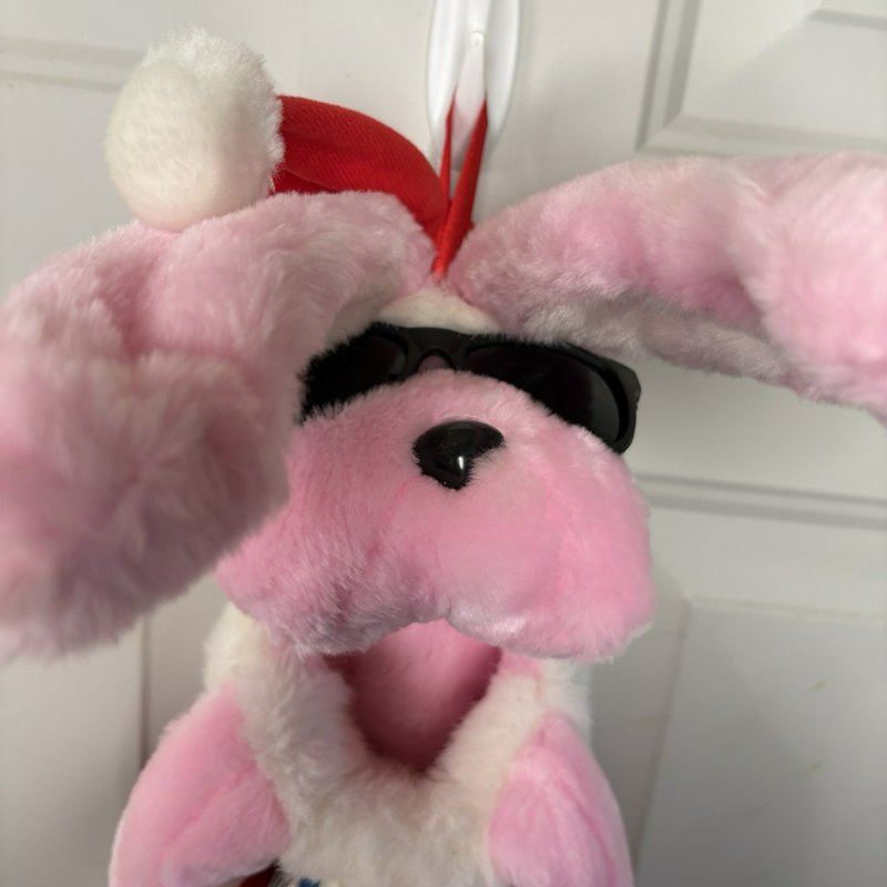 Vintage Energizer Bunny Lot – 1993 Christmas Stocking Plush + 1997 Plush NIP