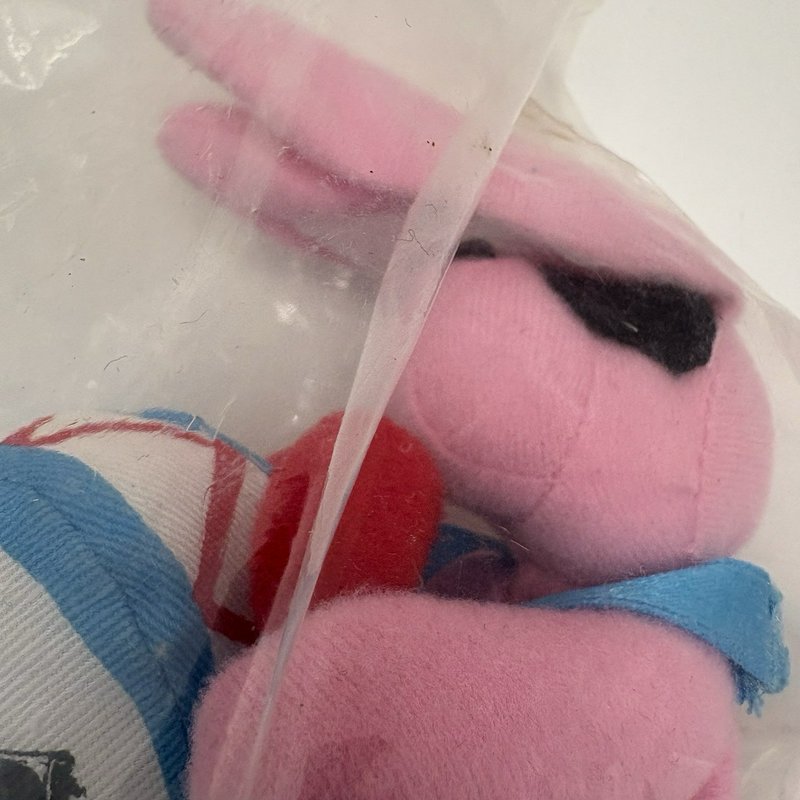 Vintage 1997 Energizer Bunny Plush Toy Drum Advertising Promo NIP Sealed