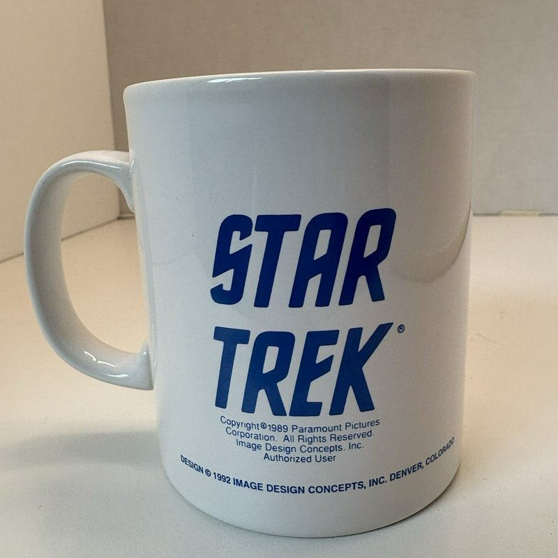 Vintage 1992 Star Trek Kilncraft Mug Transporter Scene STL England
