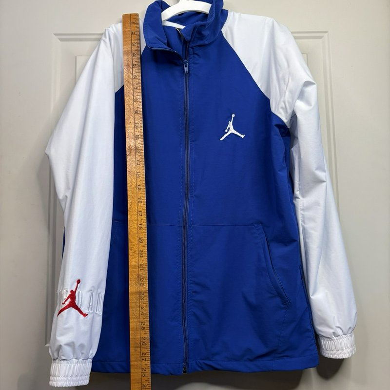 Nike Jordan Tracksuit Set Jacket Pants Blue White Youth Large Jumpman 2018