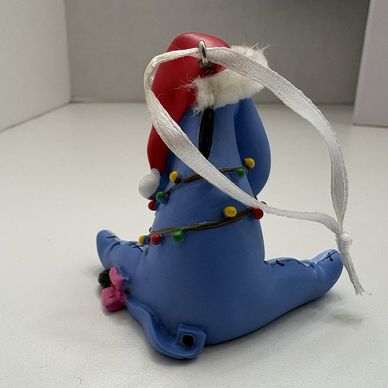 Disney Winnie the Pooh Christmas Lot Hallmark 2008 Ornament Eeyore Stocking