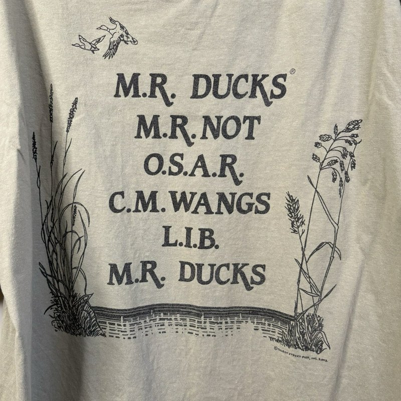 Vintage M.R. Ducks T-Shirt XL Full Cut Ocean City Maryland Bar Funny Duck Tee