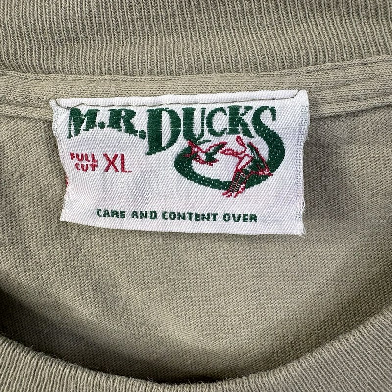 Vintage M.R. Ducks T-Shirt XL Full Cut Ocean City Maryland Bar Funny Duck Tee