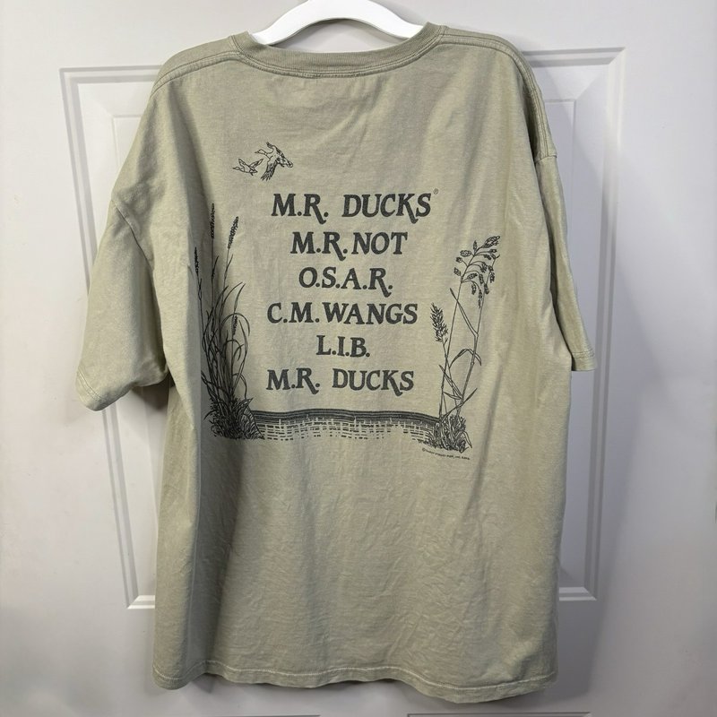 Vintage M.R. Ducks T-Shirt XL Full Cut Ocean City Maryland Bar Funny Duck Tee