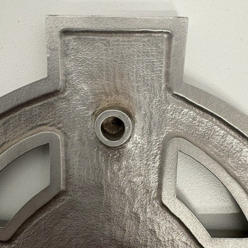 Celtic Cross Wall Plaque Claddagh Design Jeweled Cross Co. 2000 Ireland Decor 8”