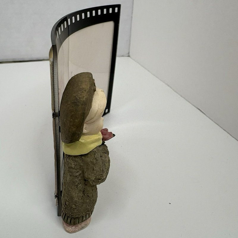 Enesco Photo Frame Kim Anderson Porcelain Bisque Pretty As A Picture 1997