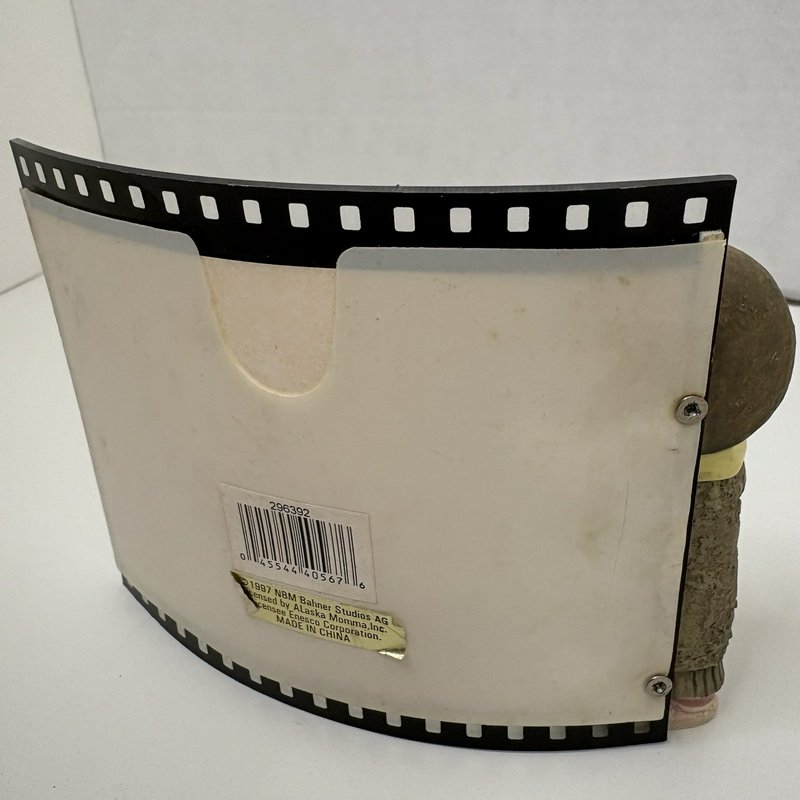 Enesco Photo Frame Kim Anderson Porcelain Bisque Pretty As A Picture 1997