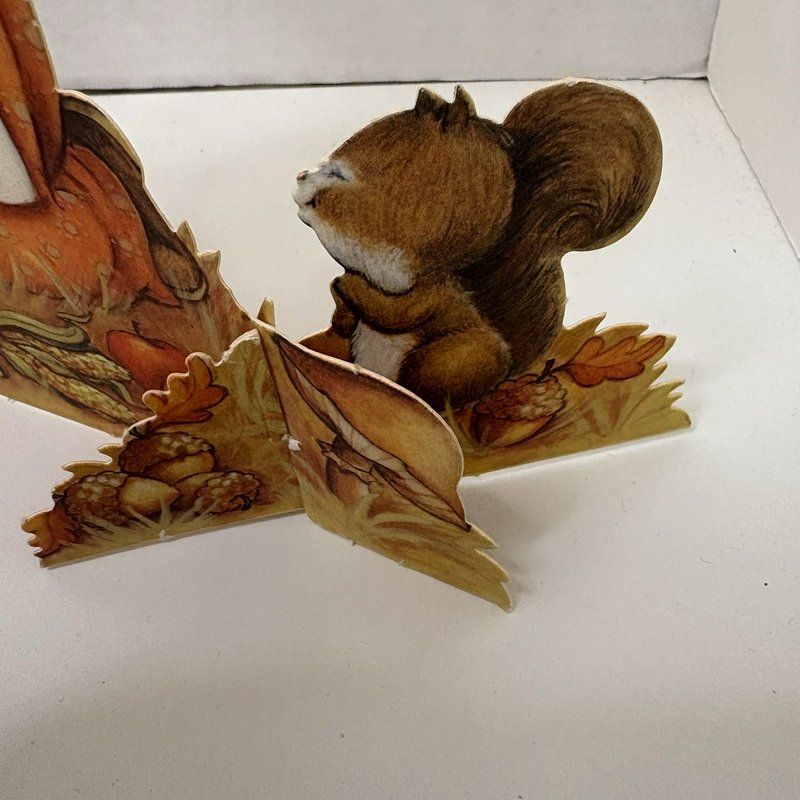 Vintage Hallmark Pilgrims Centerpiece & Salt Pepper Shakers Thanksgiving