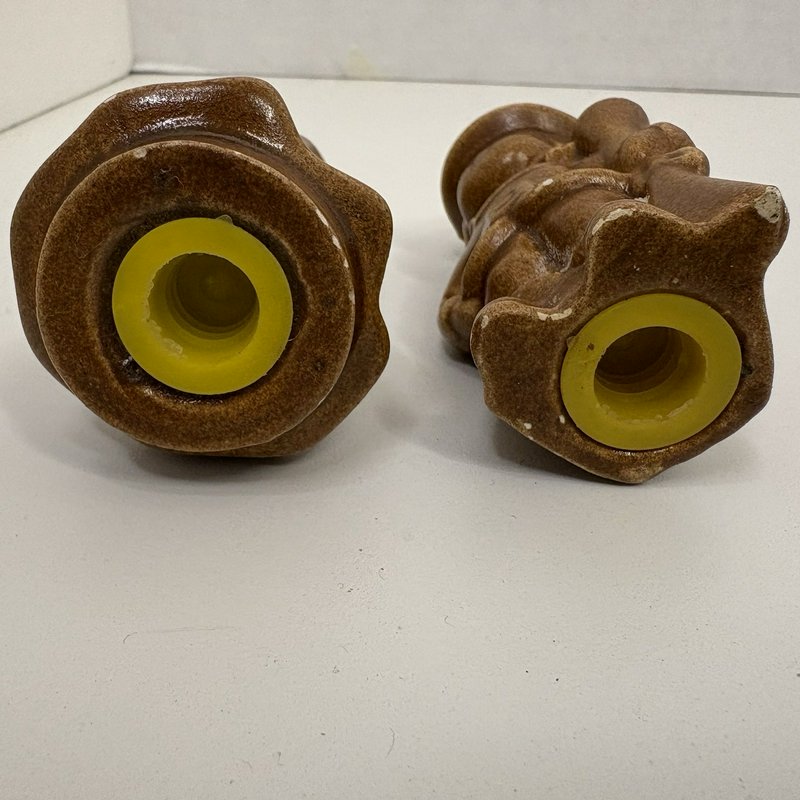 Vintage Hallmark Pilgrims Centerpiece & Salt Pepper Shakers Thanksgiving