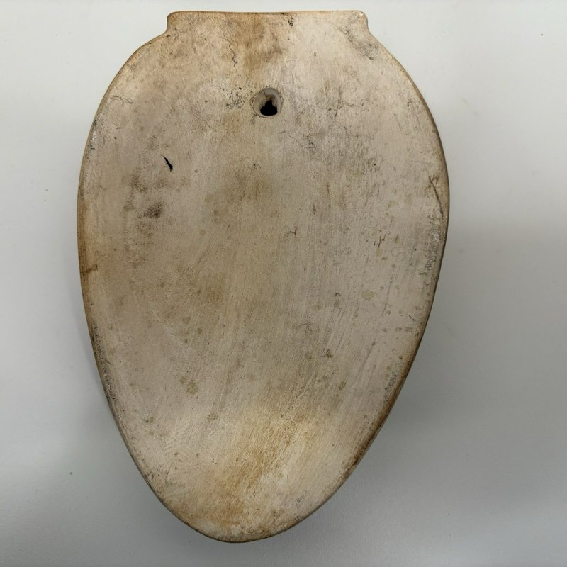 Peruvian Wall Pocket Vase Toro Muerto Petroglyph Design Arequipa Folk Art