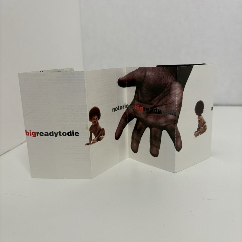 Notorious B.I.G. Ready to Die Cassette + CD Lot OG 1994 Bad Boy Arista Rap