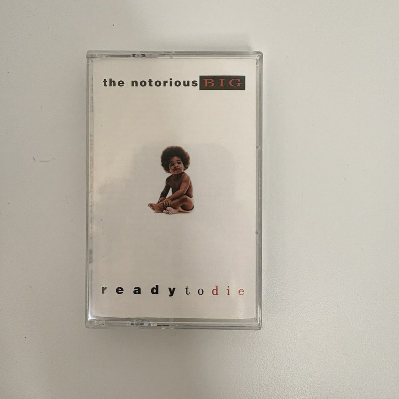 Notorious B.I.G. Ready to Die Cassette + CD Lot OG 1994 Bad Boy Arista Rap
