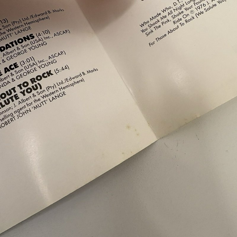 AC/DC CD Lot – Black Ice Digipak, Who Made Who, The Razors Edge – Rock Music