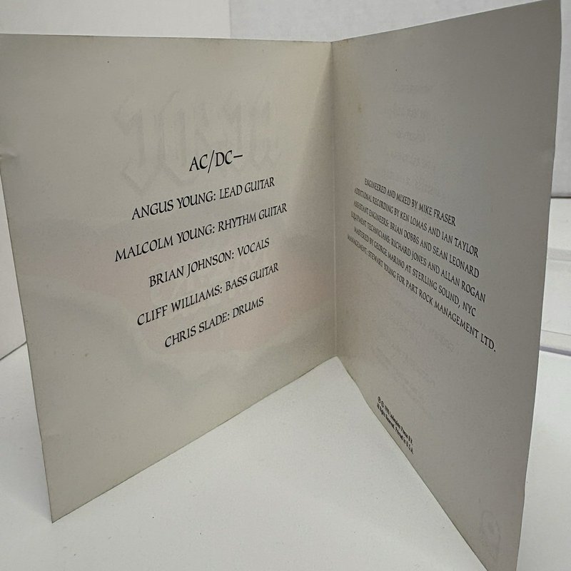 AC/DC CD Lot – Black Ice Digipak, Who Made Who, The Razors Edge – Rock Music