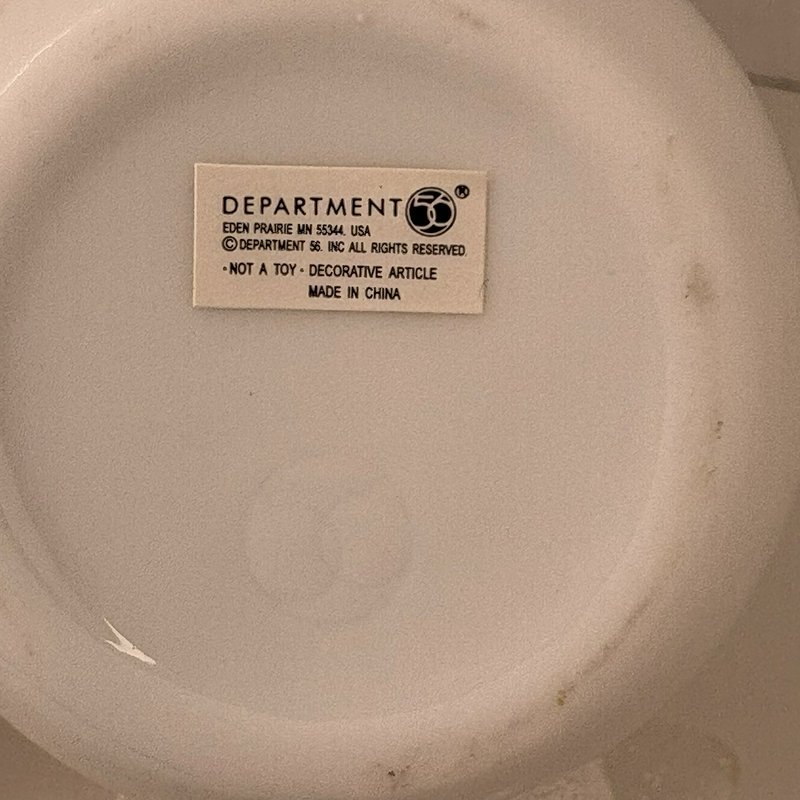 Department 56 Snowbabies Peace Angel Tealight Candle Holder 4” Glitter Wings