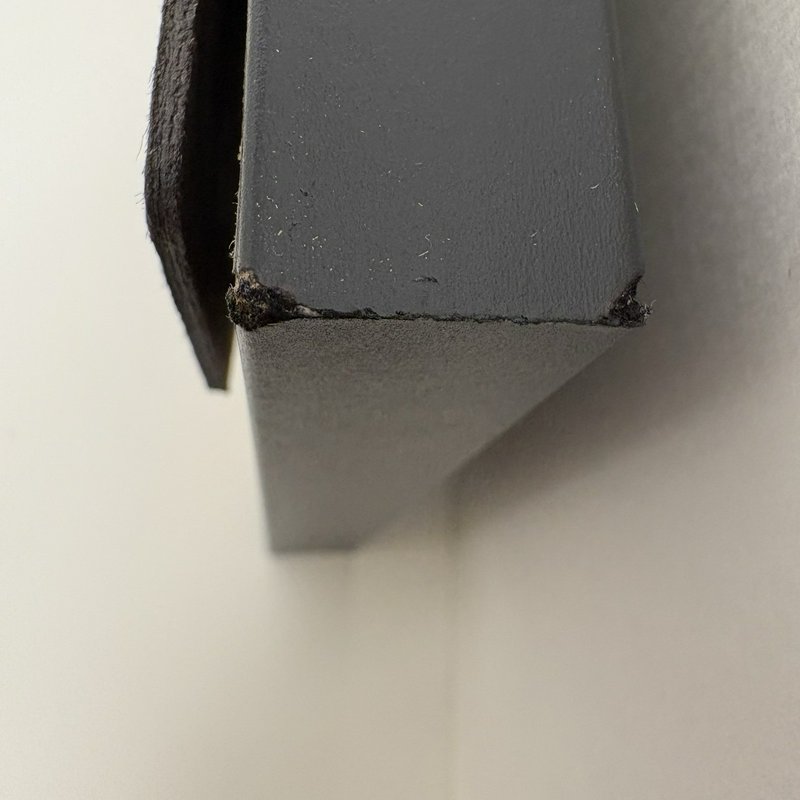 Hand Painted Feather Art Pair Costa Rica Hummingbird & Butterfly Signed Framed