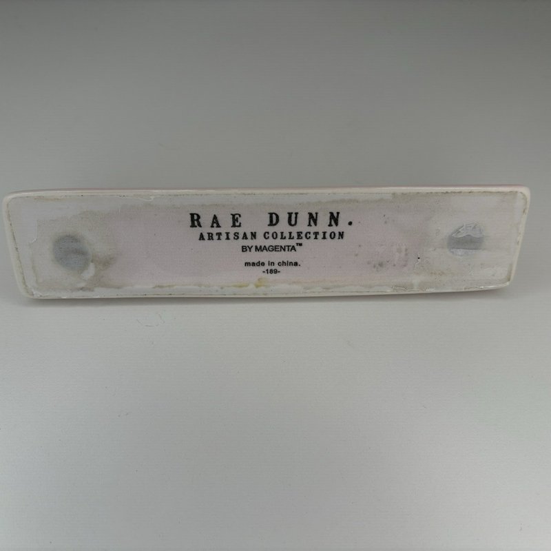 Rae Dunn Artisan Collection Best Mom Ever Pink Ceramic Desk Plaque Sign Magenta