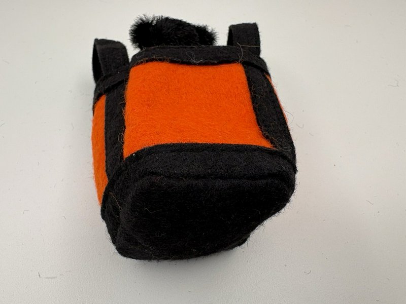 Boyds Head Bean Collection Halloween Cat & Bear Plush Set Candy Corn & Pumpkin