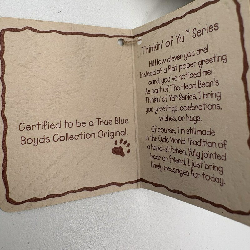 Boyds Head Bean Collection Halloween Cat & Bear Plush Set Candy Corn & Pumpkin