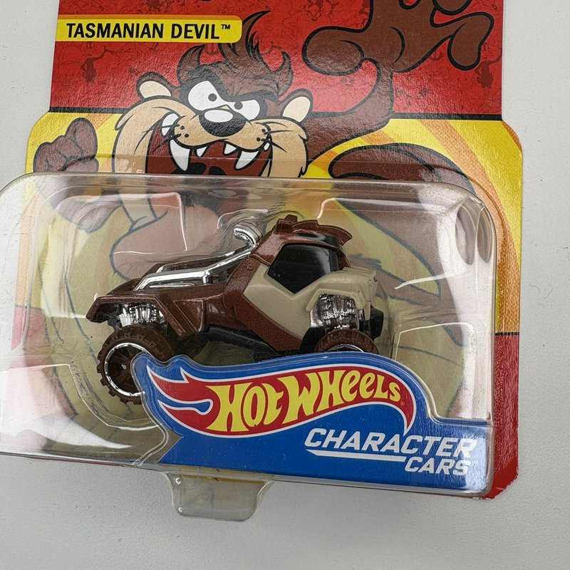 Looney Tunes Tasmanian Devil Mug 1998 Gibson + Hot Wheels Character Car Lot NIB