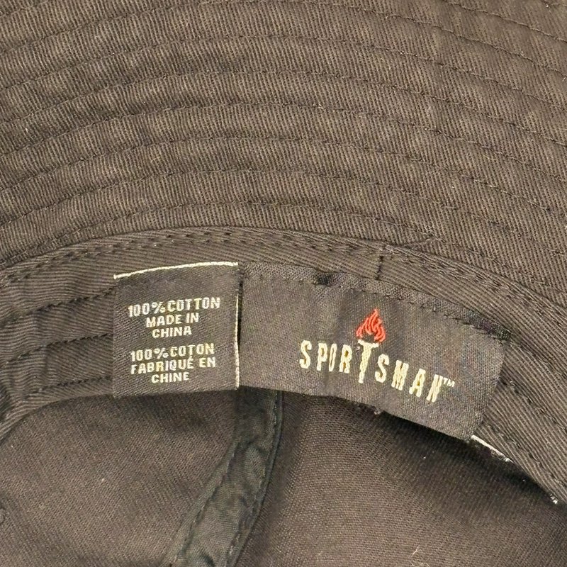 Counting Crows VIP Butter Miracle Bucket Hat Black Embroidered Logo 100% Cotton