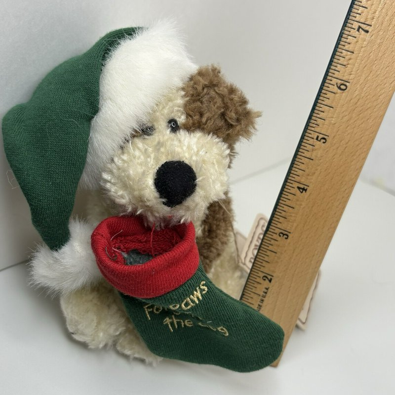 Boyds Bears Santa Paws Dog Plush Thinkin’ of Ya Series 2005 w/ Tag Christmas
