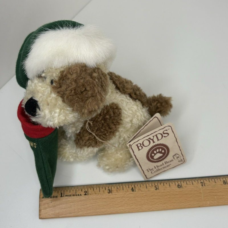 Boyds Bears Santa Paws Dog Plush Thinkin’ of Ya Series 2005 w/ Tag Christmas