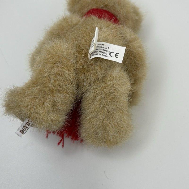 Lot of 3 Boyds Bears Christmas Plush Webster Lil' Muffelbeary Ornament Head Bean