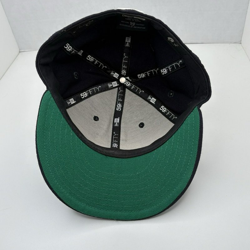 Rare Acapulco Gold x New Era 59FIFTY AG Logo Wool Fitted Hat Size 6 7/8