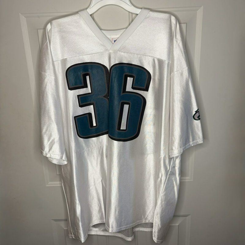 Philadelphia Eagles Brian Westbrook #36 White Jersey 2XL NFL Vintage Look