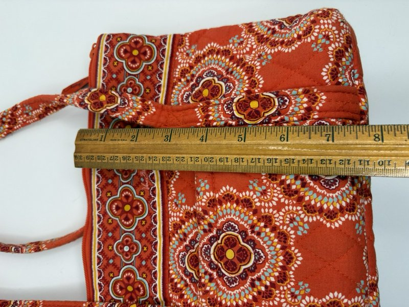 Vera Bradley Paprika Quilted Tote & Convertible Wristlet Set Retired Floral