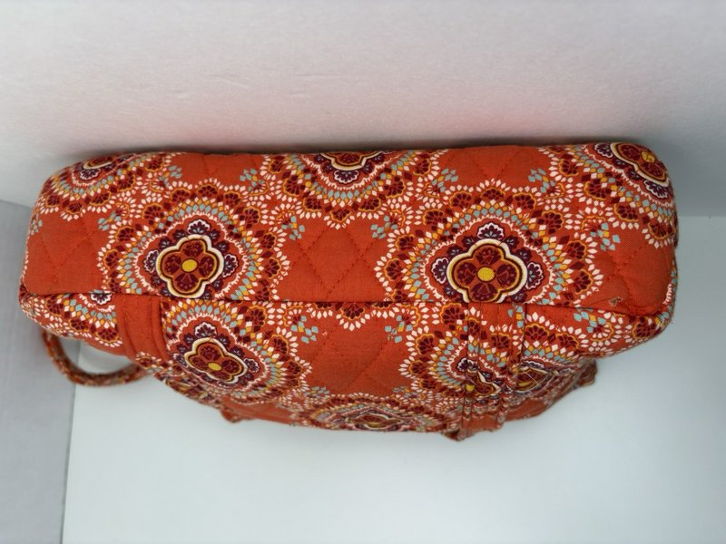 Vera Bradley Paprika Quilted Tote & Convertible Wristlet Set Retired Floral