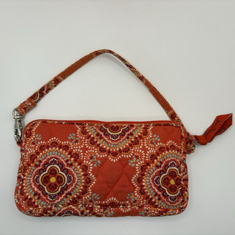 Vera Bradley Paprika Quilted Tote & Convertible Wristlet Set Retired Floral