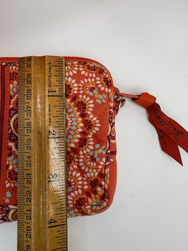 Vera Bradley Paprika Quilted Tote & Convertible Wristlet Set Retired Floral