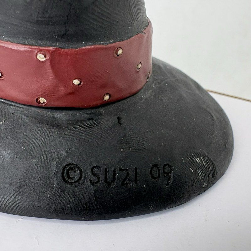 Suzi “I’m Melting” Witch Hat Figurine Halloween Decor Wicked Witch Legs