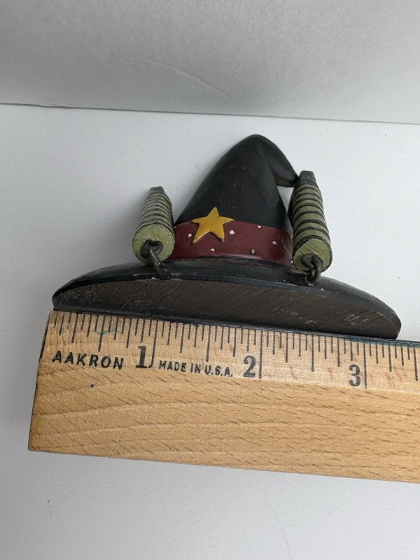 Suzi “I’m Melting” Witch Hat Figurine Halloween Decor Wicked Witch Legs