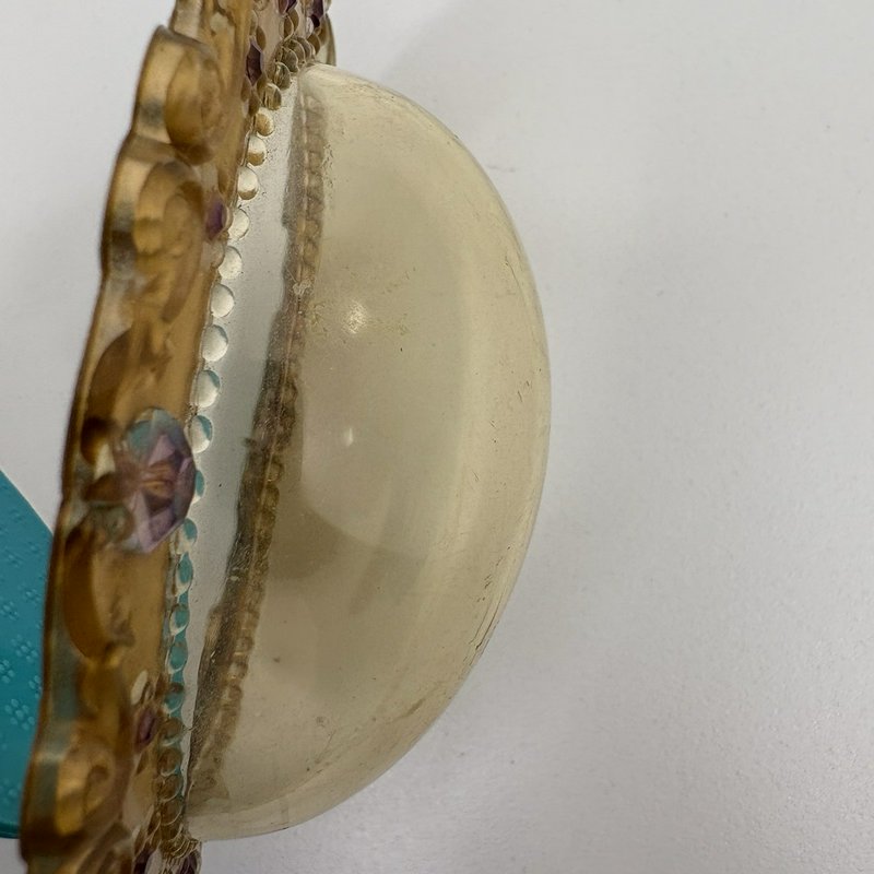 1966 Mattel Lucky Locket Kiddle Lilac Doll – Gold Frame Purple Dress Hong Kong