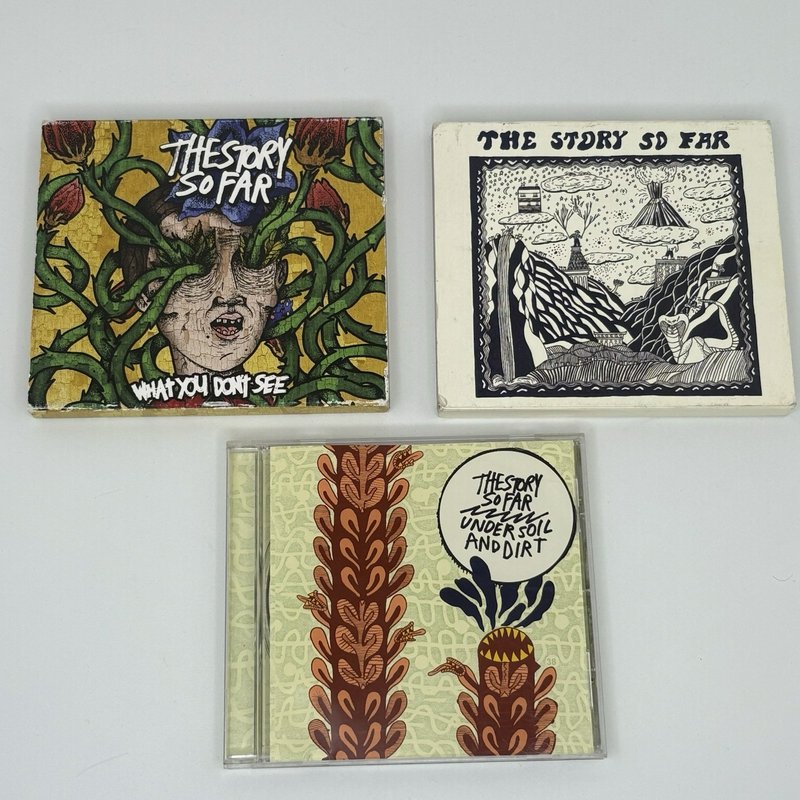The Story So Far 3 CD Lot – Under Soil & Dirt / What You Don’t See / Self Titled