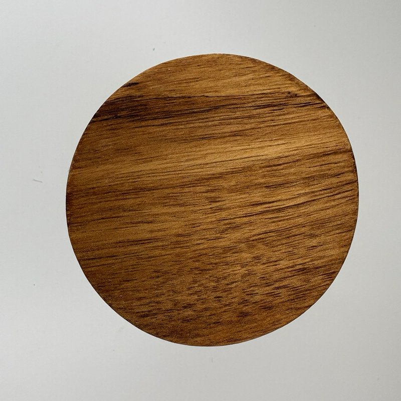 Mud Pie Bistro Garlic Keeper Ceramic Jar with Wood Lid Kitchen Storage 2016